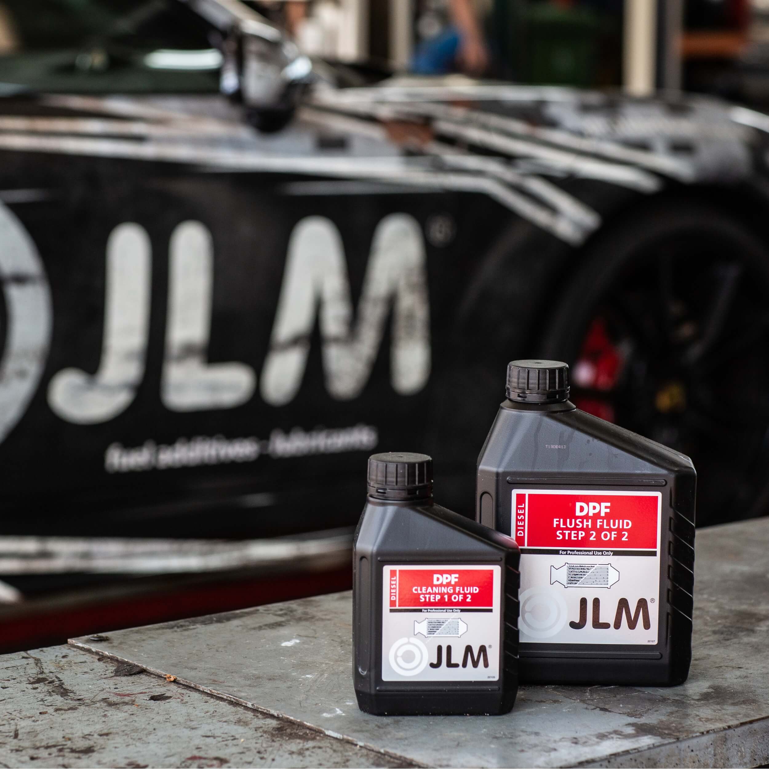 JLM Diesel DPF Nettoyant & Fluide de Rinçage (Kit)