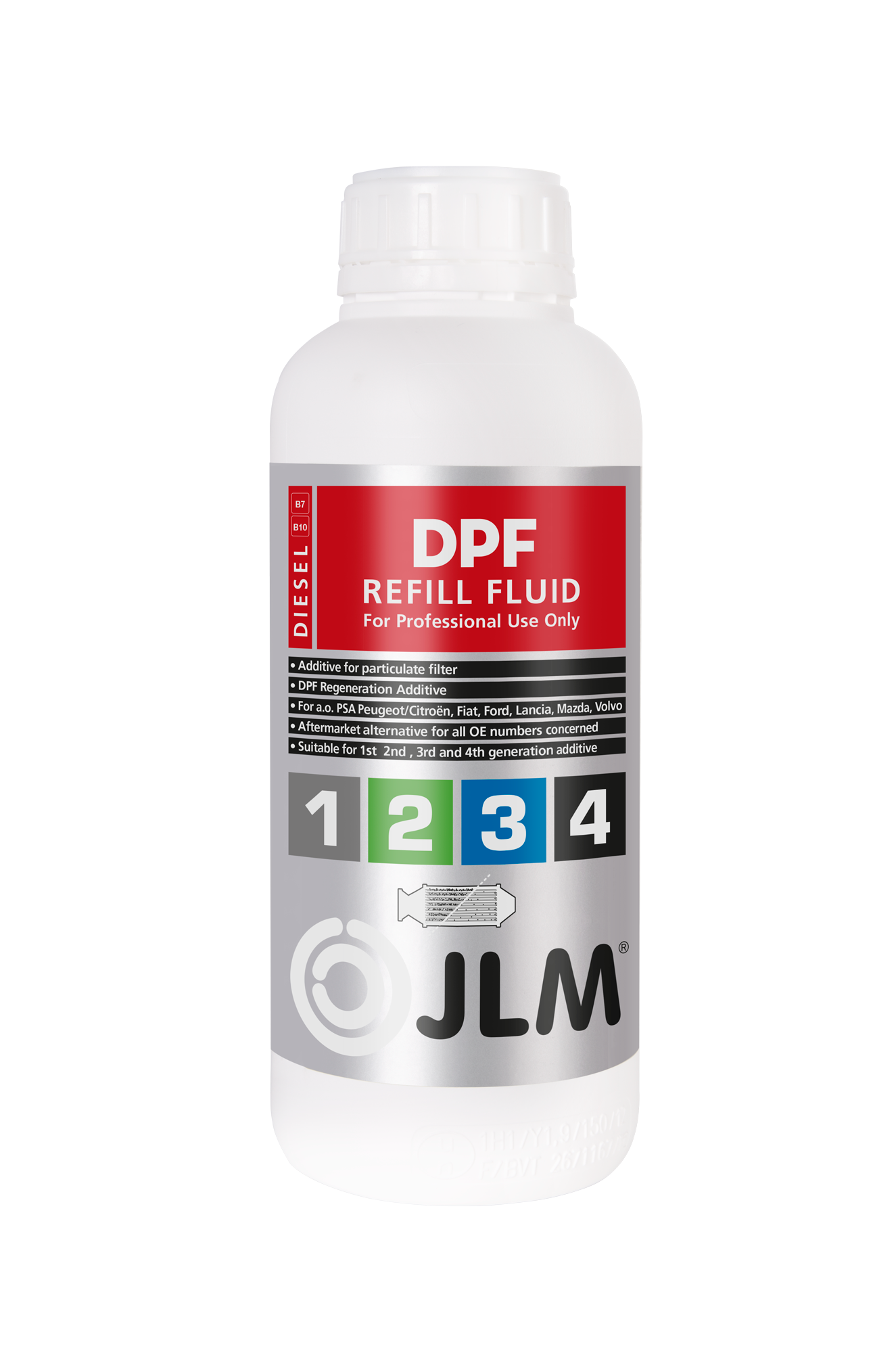 Fluide de recharge DPF Diesel JLM - 0