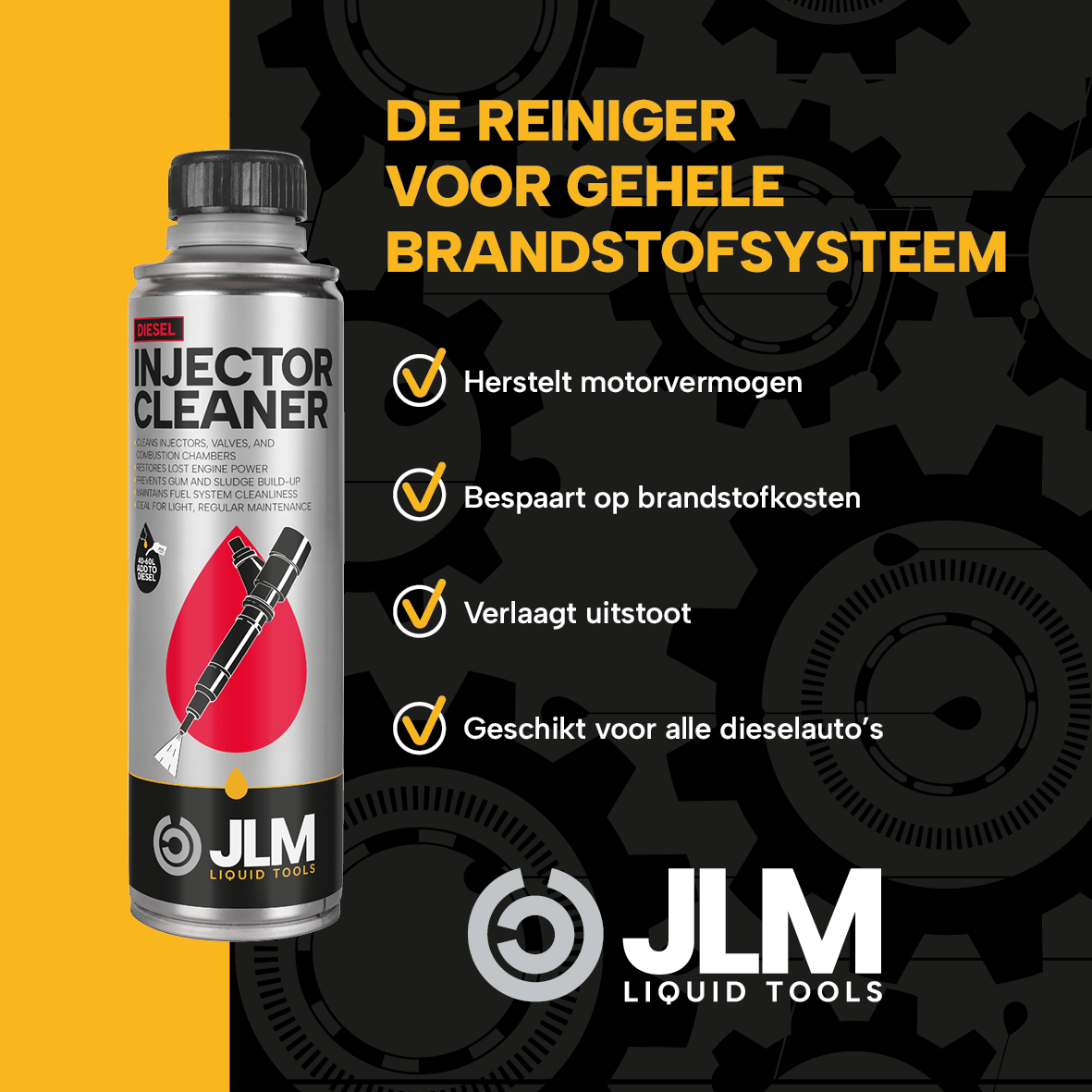Lot de 3 nettoyants injecteurs diesel JLM