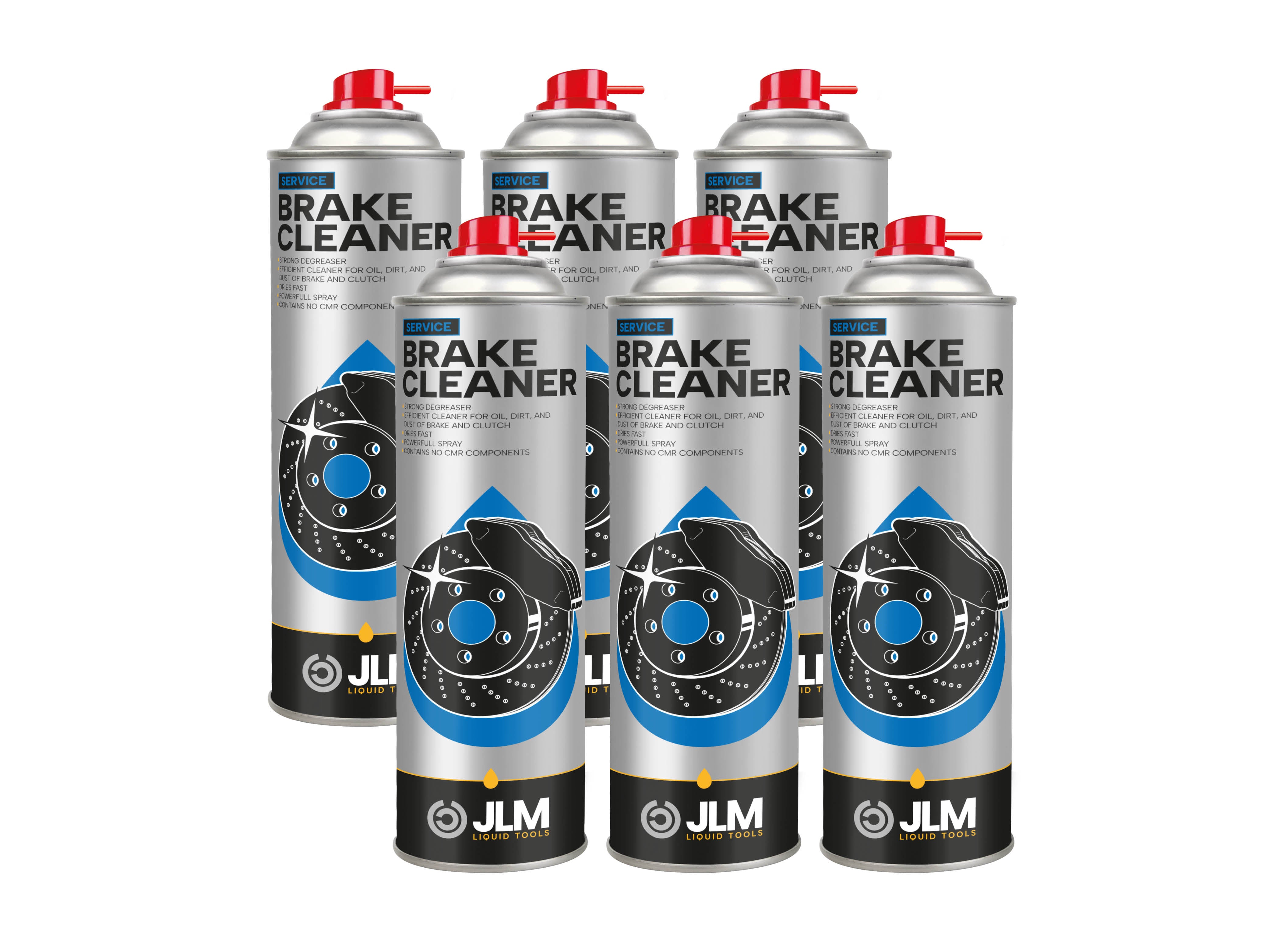 JLM Brake Cleaner 6 pack