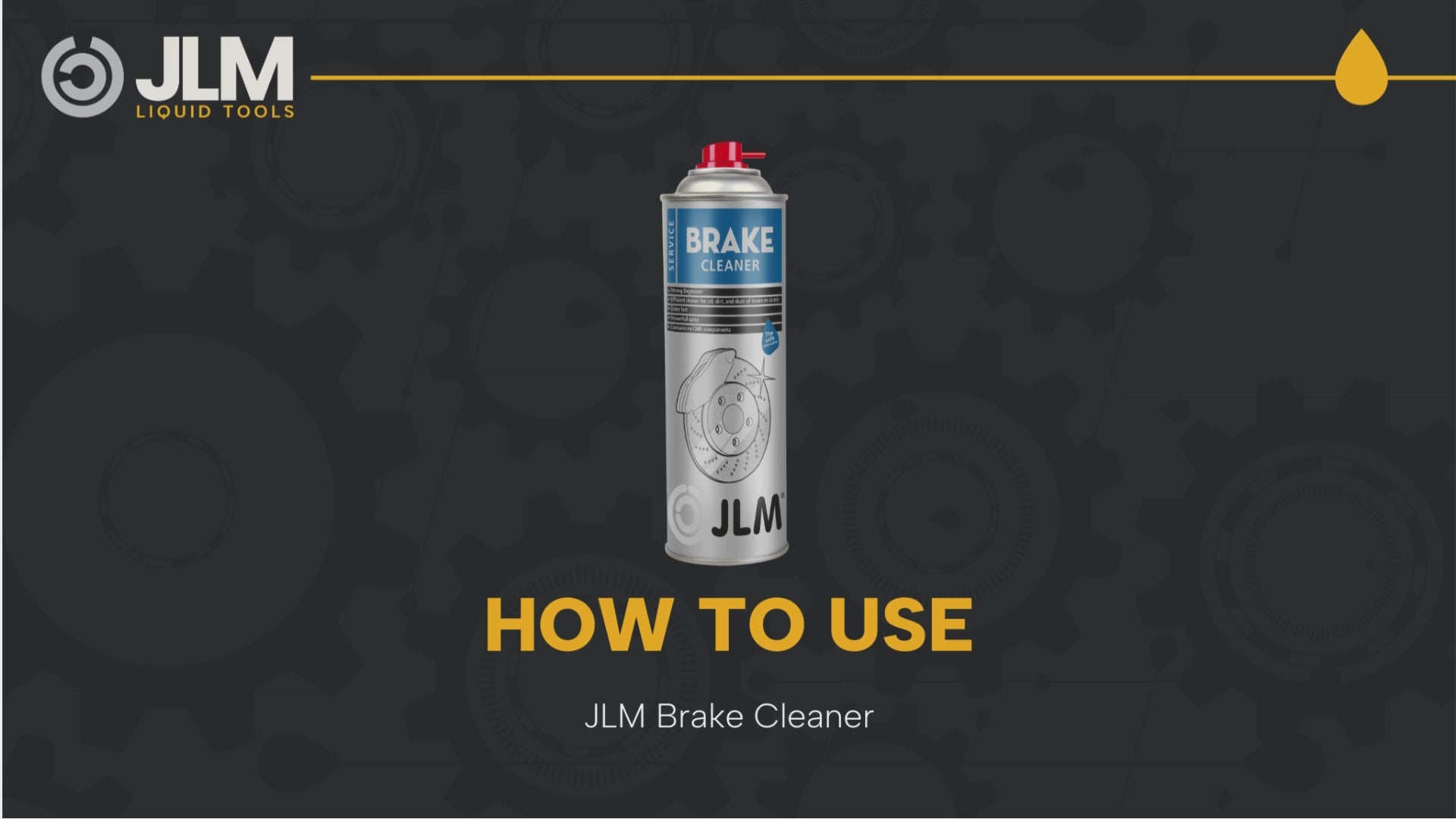 JLM Brake Cleaner 6 pack - 0