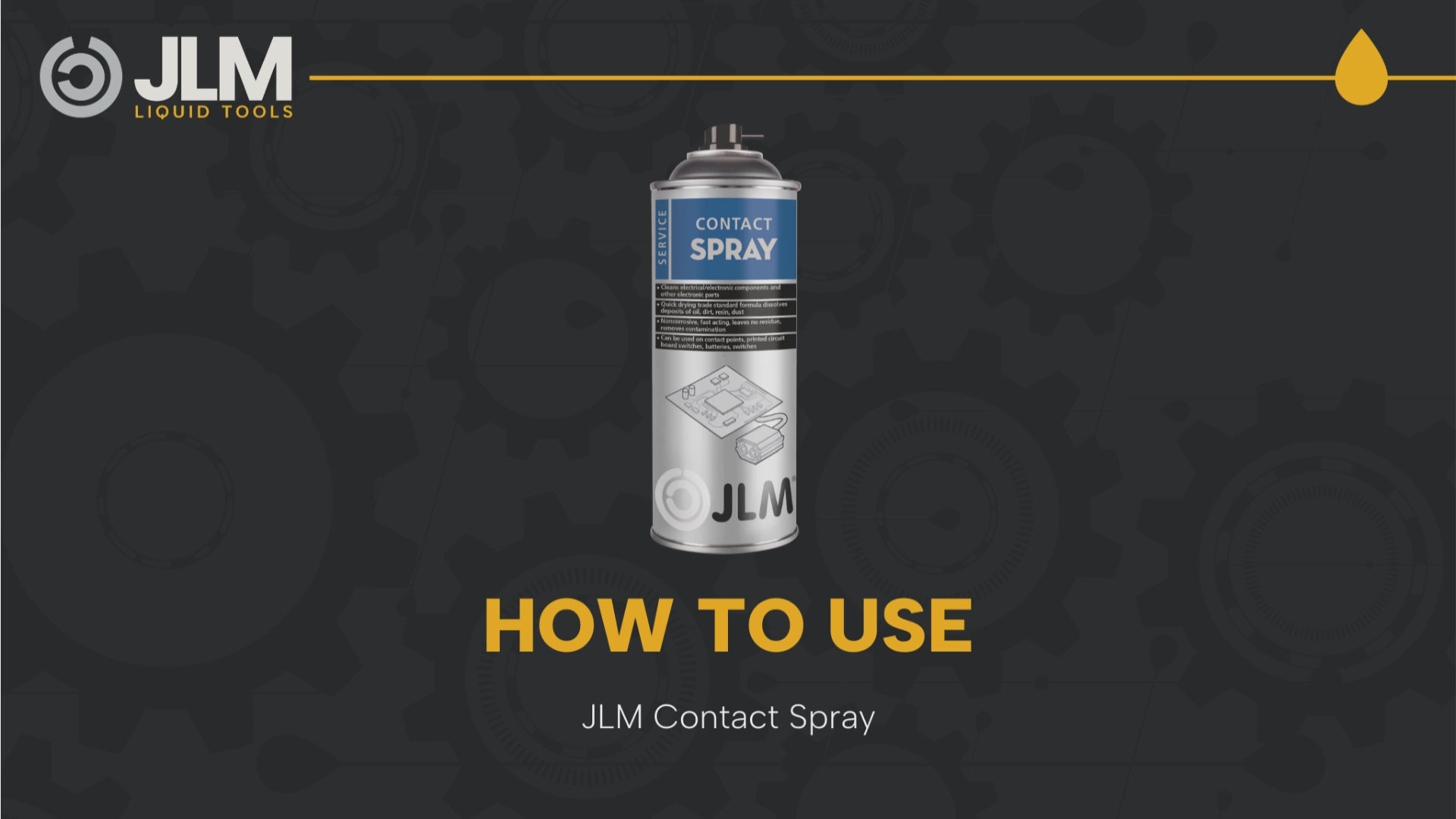 Spray de contact JLM - 0